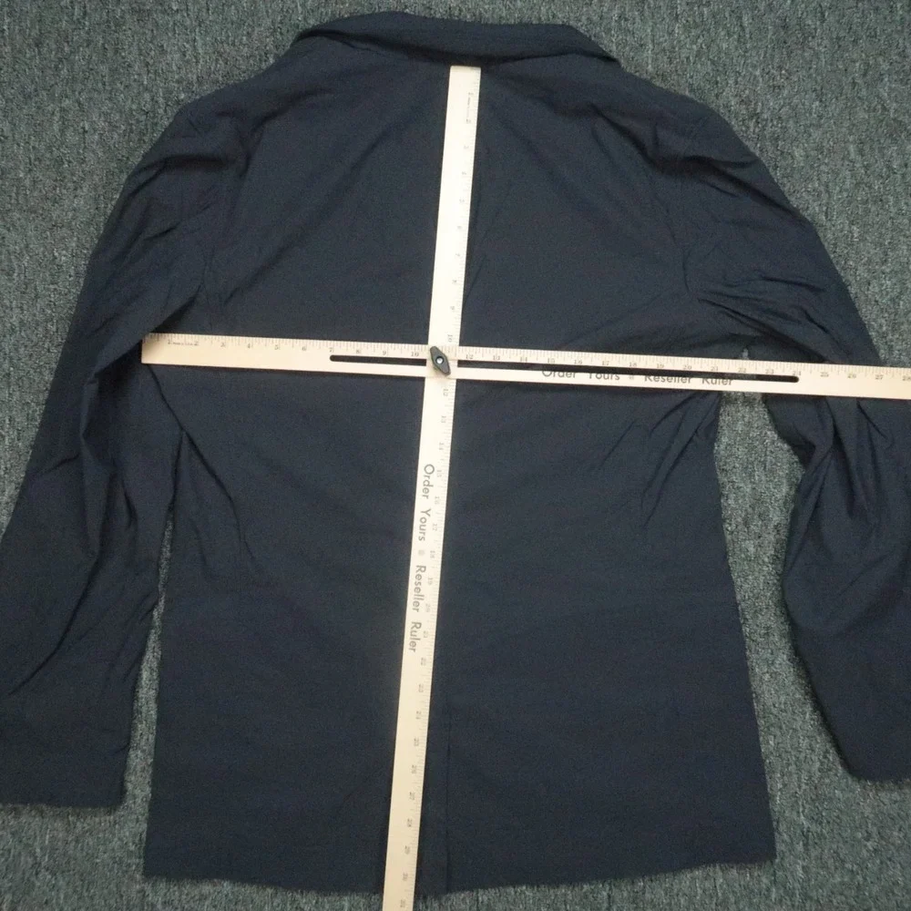 Eddie Bauer Jacket Men 44T Blue Travex Ultimate Voyager II Travel Blazer Pockets